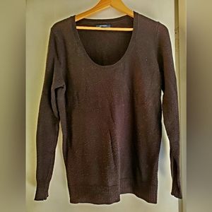 Scoop Neck Black Knit Sweater from Old Navy - Women's Large